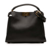 Fendi Medium Leather Peekaboo Iconic Essentially Satchel Secondhand