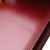 Celine Leather Double Flap Top Handle Bag Secondhand