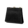 Ferragamo Leather Vara Bow Kiss Lock Chain Crossbody Secondhand