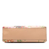 Gucci Small Calfskin Blooms Bamboo Daily Satchel Secondhand