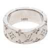 Louis Vuitton Brass LV Mosaic Ring M Secondhand