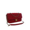 Chanel Medium Quilted Mixed Fibers CC Eyelet Flap Secondhand