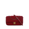 Chanel Medium Quilted Mixed Fibers CC Eyelet Flap Secondhand