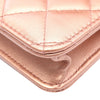 Chanel CC Quilted Metallic Lambskin Wallet on Chain Secondhand