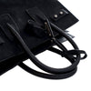 Saint Laurent Small Croc Embossed Suede Sac De Jour Satchel Secondhand