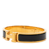 Secondhand Hermès Narrow Enamel Clic H Bracelet PM