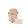 Miu Miu Matelasse Nappa Phone Holder Crossbody Secondhand