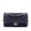 Secondhand Chanel Medium Classic Printed Grosgrain Double Flap