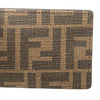 Fendi Zucca Coated Canvas and Leather Card Holder Secondhand