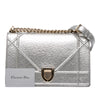Dior Medium Metallic Ceramic Effect Deerskin Diorama Flap Secondhand