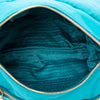 Prada Saffiano Trimmed Tessuto Zip Double Buckle Messenger Bag Secondhand