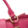 Miu Miu Goatskin Madras Satchel Secondhand