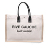 Saint Laurent Large Canvas Rive Gauche Tote Secondhand