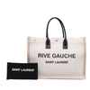 Saint Laurent Large Canvas Rive Gauche Tote Secondhand