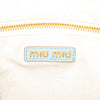 Miu Miu Goatskin Madras Embossed Logo Satchel Secondhand