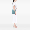 Miu Miu Goatskin Madras Embossed Logo Satchel Secondhand