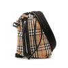 Burberry Small House Check Canvas Sailing Sling Bag Secondhand