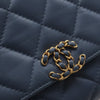 Chanel Medium Quilted Calfskin 19 Flap Secondhand