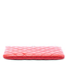 Chanel Small Quilted Patent O Case Clutch Secondhand