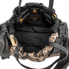 Prada Tessuto Python Print Bow Satchel Secondhand