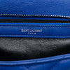Secondhand Saint Laurent Medium Quilted Chevron Sheepskin College Satchel