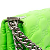 Balenciaga Embossed Leather BB Monogram Chain Flap Secondhand