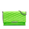 Balenciaga Embossed Leather BB Monogram Chain Flap Secondhand