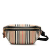 Burberry Icon Stripe Coated Canvas Sonny Belt Bag Secondhand