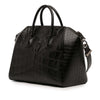 Givenchy Medium Croc Embossed Leather Antigona Satchel Secondhand