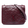 Secondhand Saint Laurent Crinkled Calfskin Niki Wallet on Chain
