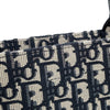 Dior Large Oblique Embroidered Canvas Book Tote Secondhand