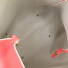 Burberry Small Elephant Embossed Calfskin Check Canterbury Tote Secondhand