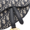 Dior Mini Oblique Canvas Saddle Bag Secondhand