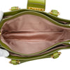 Miu Miu Bicolor Goatskin Madras Satchel Secondhand