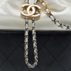 Chanel Small Bicolor Quilted Calfskin Gabrielle Bucket Bag Secondhand