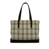 Burberry Nova Check Canvas Tote Secondhand