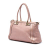 Gucci Metallic Pebbled Calfskin Bella Satchel Secondhand