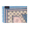 Secondhand Louis Vuitton Damier Azur Straps Scarf - '10s