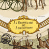 Hermès La Promenade De Longchamps Silk Scarf 90 Secondhand