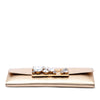 Prada Saffiano Lux Crystal Embellished Continental Wallet Secondhand