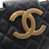 Chanel Small Quilted Lambskin Giant CC Chain Shoulder Bag Secondhand