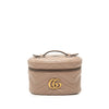 Gucci Mini GG Marmont Round Leather Vanity Bag Secondhand