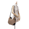Secondhand Gucci Medium GG Canvas Patti Stud Hobo