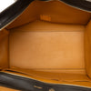 Celine Medium Tricolor Calfskin and Suede Trapeze Satchel Secondhand