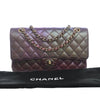 Chanel Medium Classic Iridescent Lambskin Double Flap Secondhand