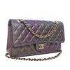 Chanel Medium Classic Iridescent Lambskin Double Flap Secondhand