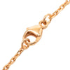 Hermès Rose Gold Enamel Mini Pop H Pendant Necklace Secondhand