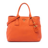 Prada Vitello Daino Open Convertible Tote Secondhand