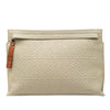 LOEWE Anagram Canvas Repeat T Clutch Secondhand