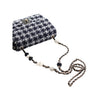 Chanel Mini Square Tweed Coco Heart Chain Flap Secondhand